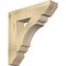 Ekena Millwork Olympic Slat Rough Sawn Bracket, Douglas Fir, 6"W x 28"D x 28"H BKT06X28X28OLY06RDF - alternate 1